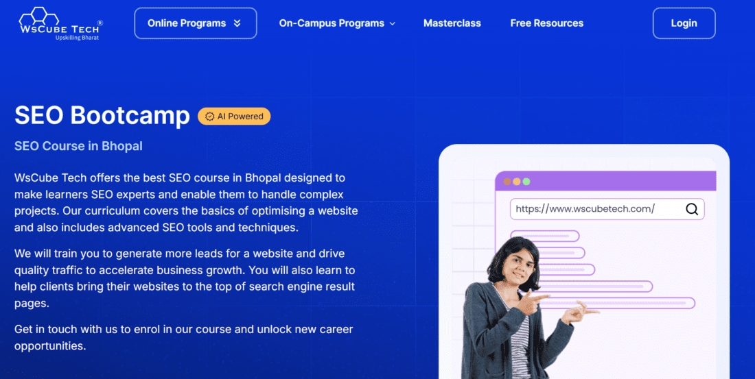 WsCube Tech SEO bhopal