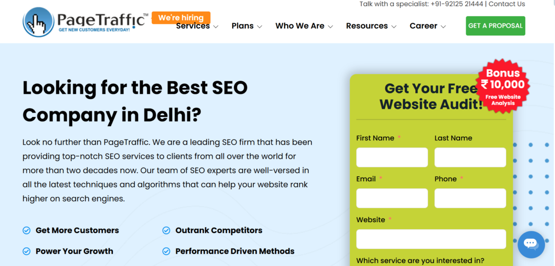 PageTraffic Delhi