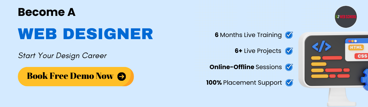 Web Designing Course Syllabus CTA Banner