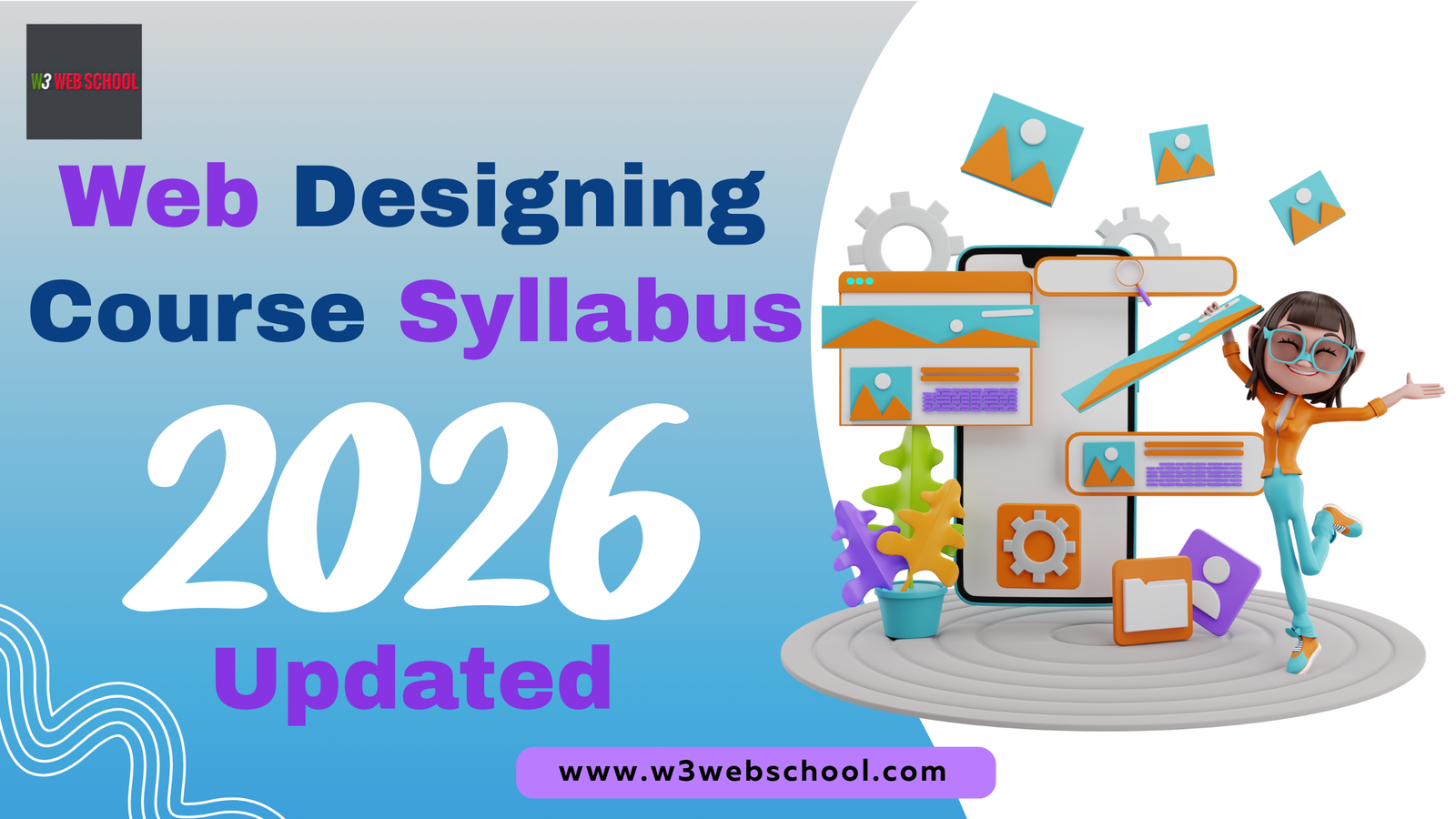 Web Designing Course Syllabus 2026 | Updated Modules 1 Web Designing Course Syllabus