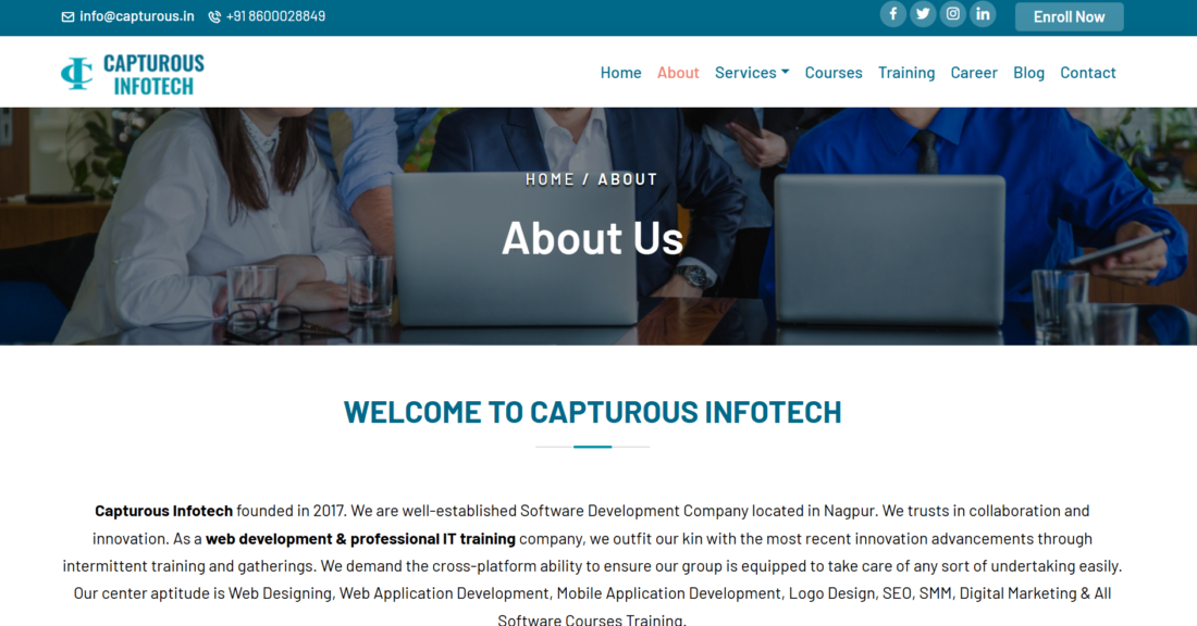 Capturous Infotech Nagpur