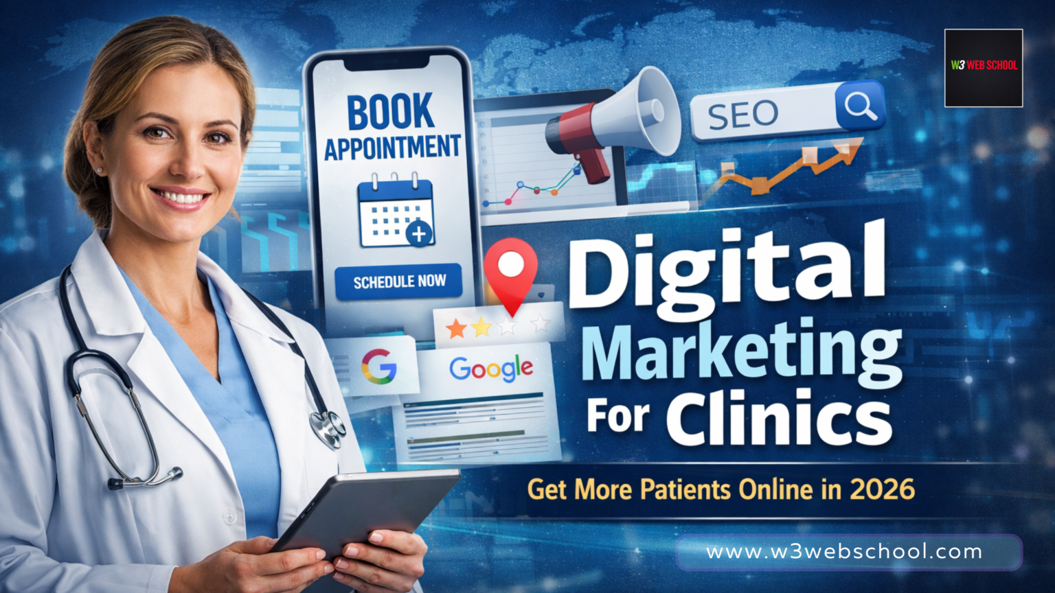 Digital Marketing For Clinics: Get More Patients Online In 2026