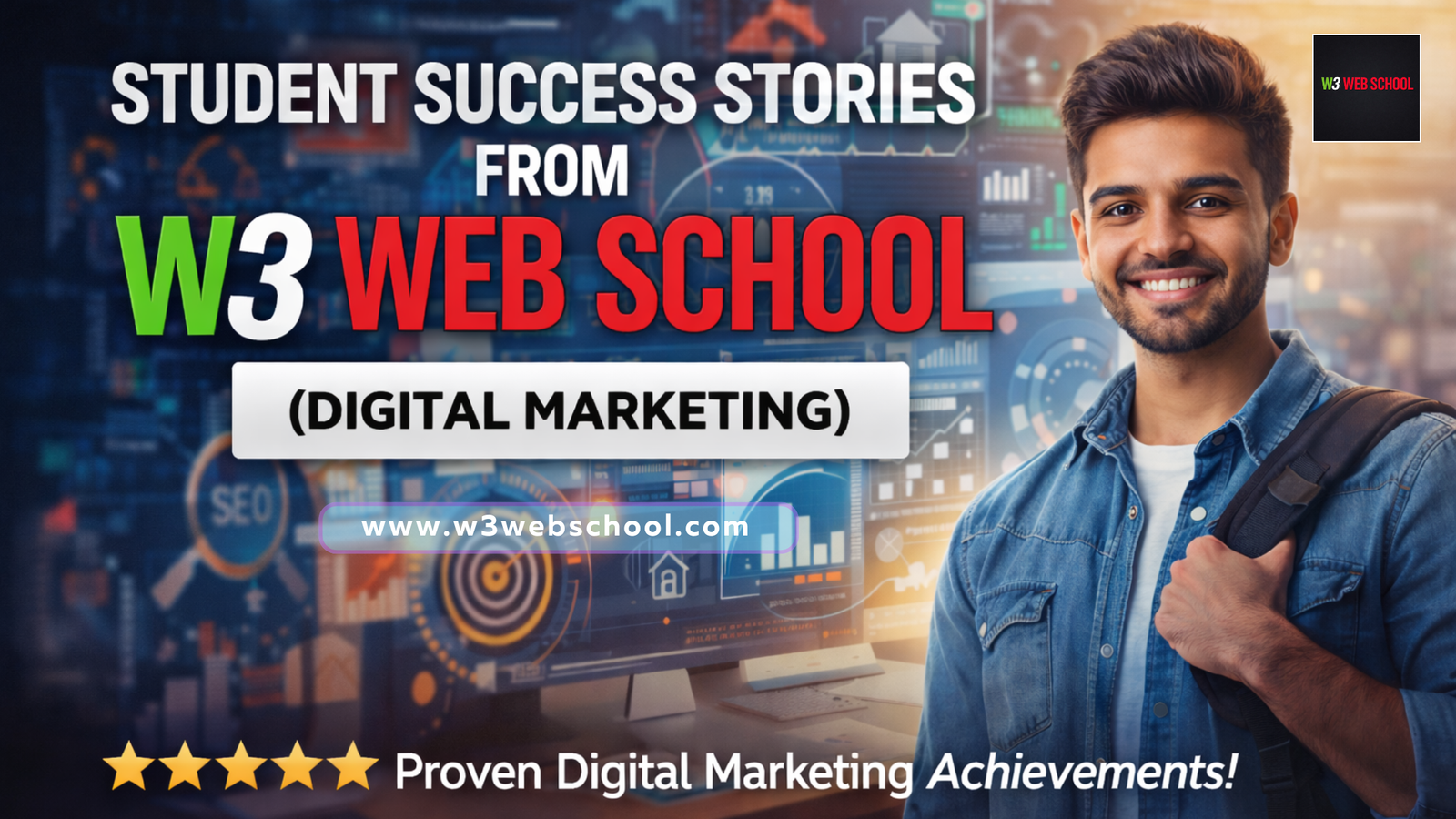 Student Success Stories from W3 Web School (Digital Marketing)