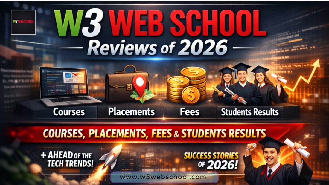 W3 Web School Reviews of 2026