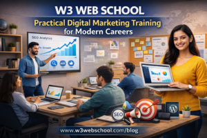 W3 Web School practical digital marketing training institute in Kolkata