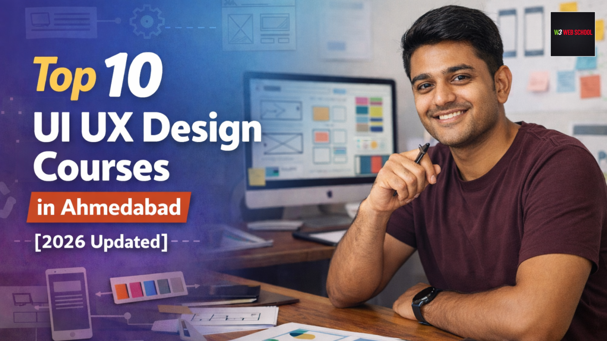 2026’s Top 10 UI UX Design Courses In Ahmedabad
