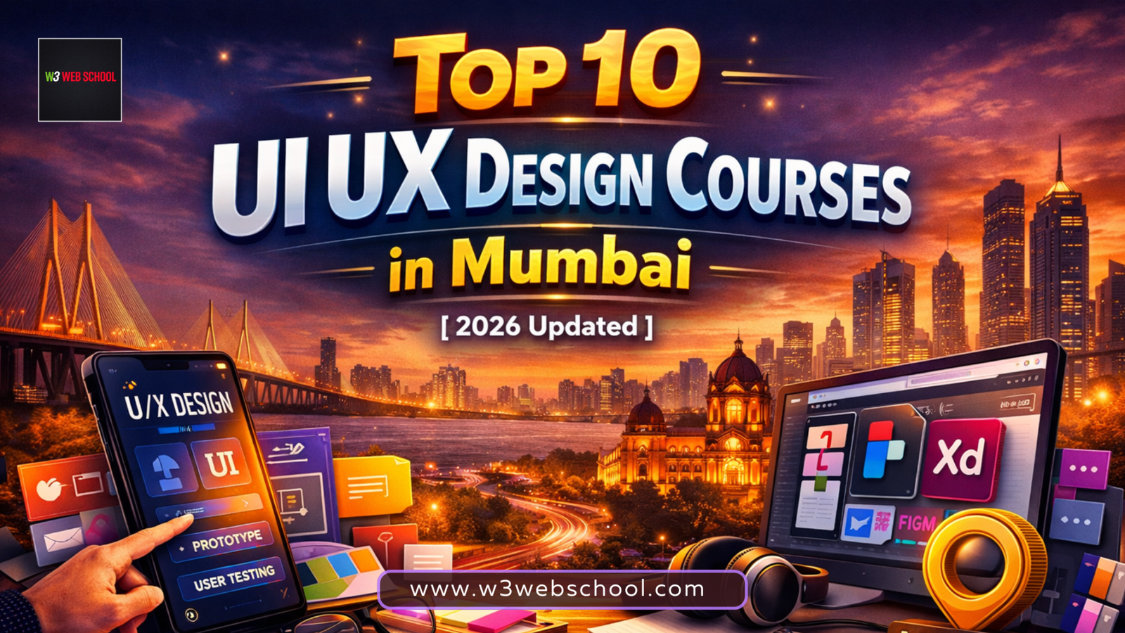 2026’s Top 10 UI UX Design Courses In Mumbai
