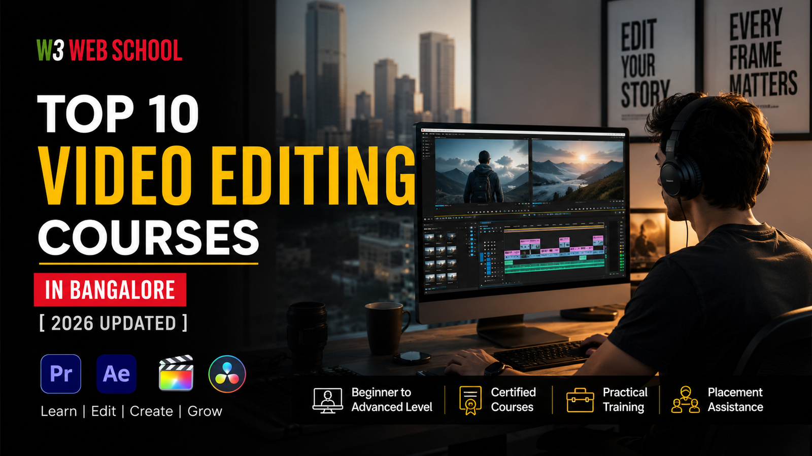 Video editing courses in Bangalore