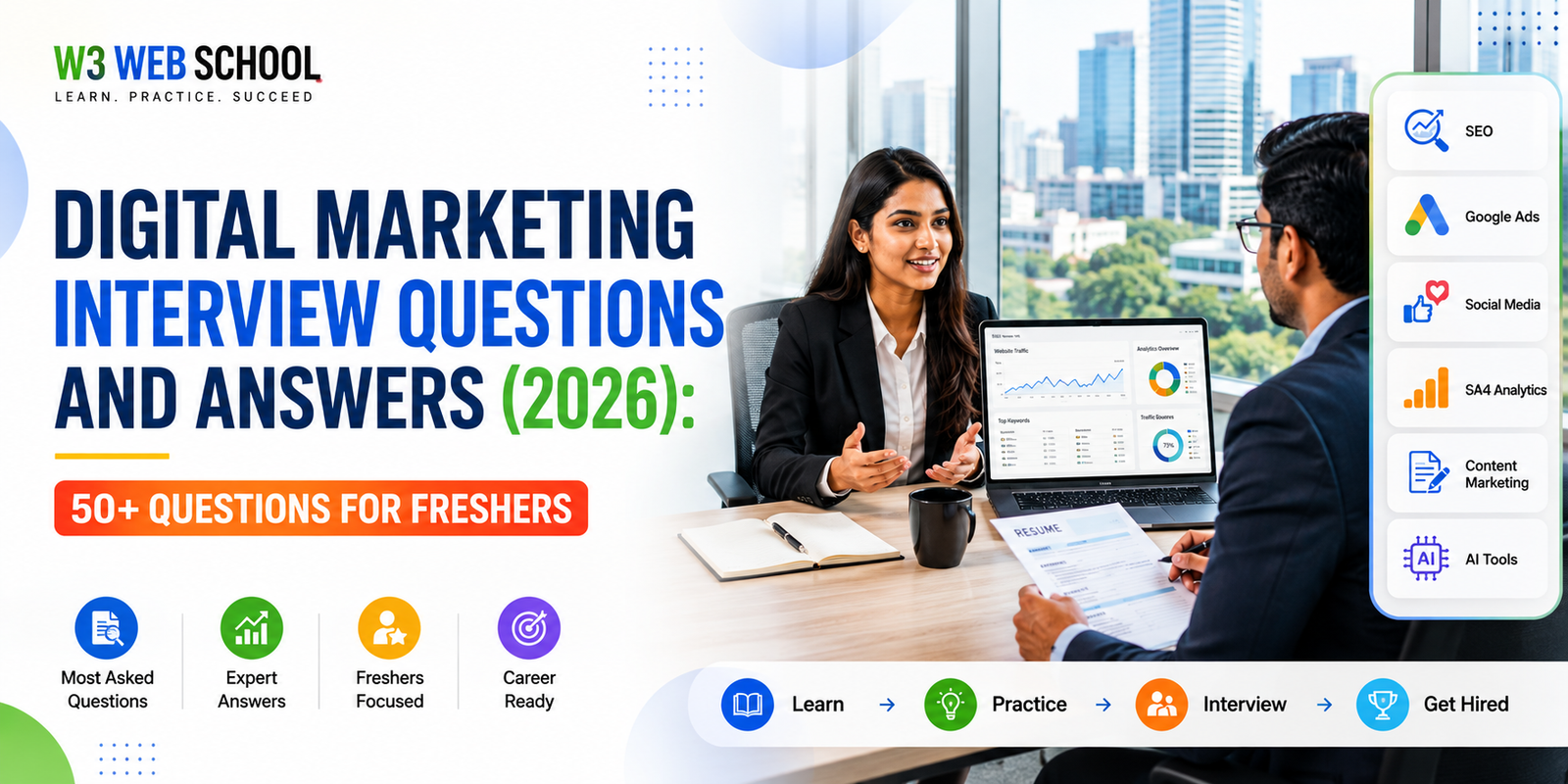 Digital Marketing Interview Questions and Answers Digital Marketing Interview Questions and Answers Guide