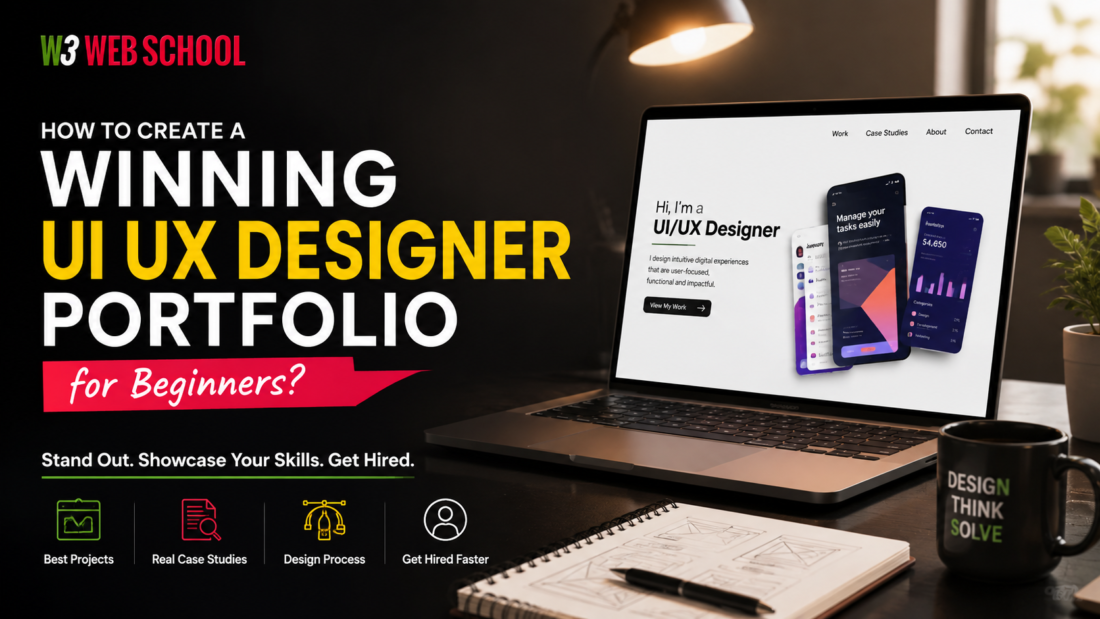 How to Create a UI UX Designer Portfolio to Get Hired Fast? 2 UI UX design portfolio