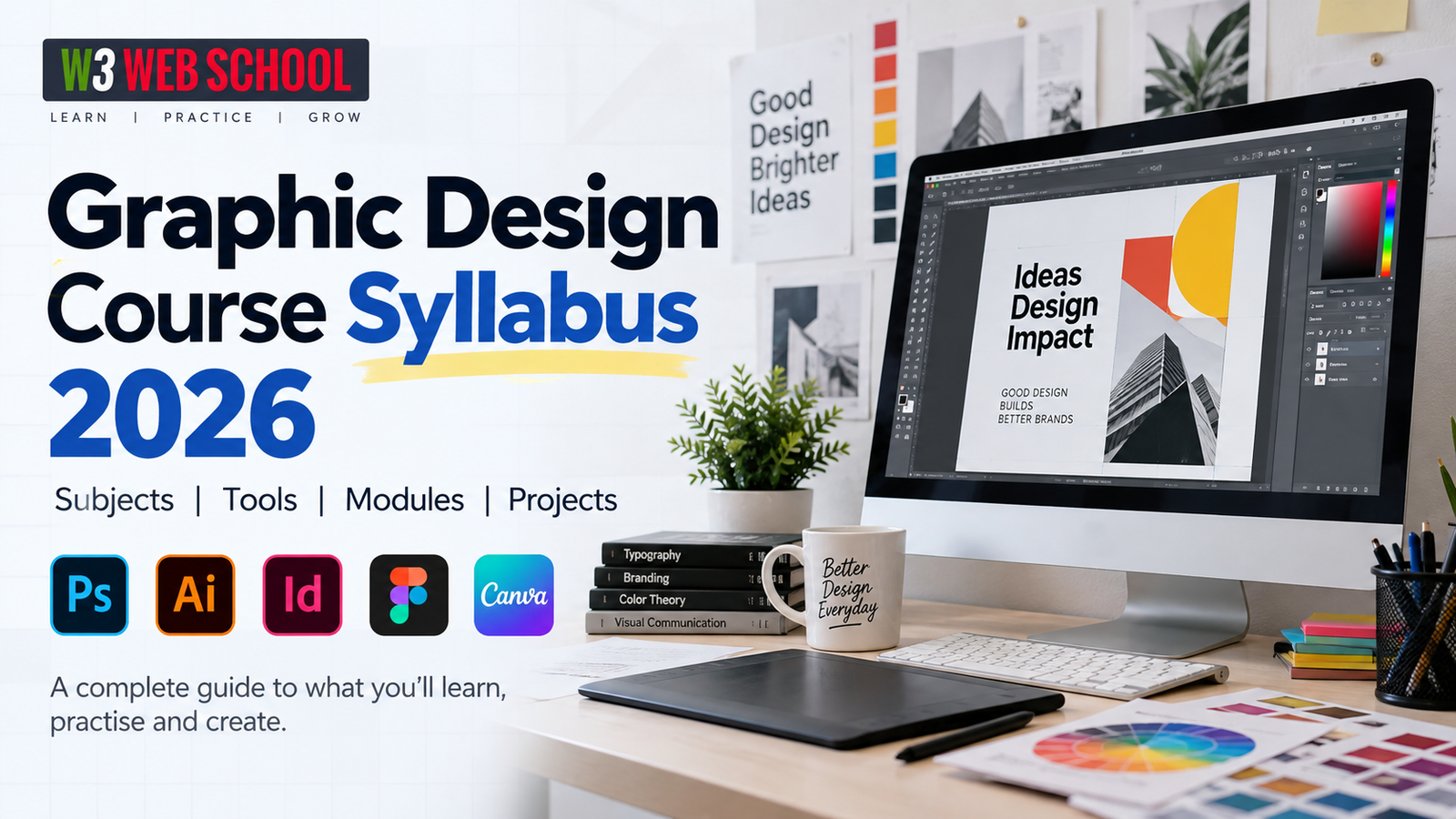Graphic Design Course Syllabus Blog Banner