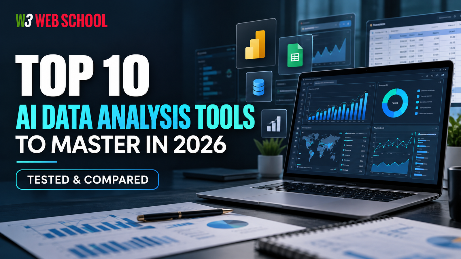 Top 10 AI Data Analysis Tools to Master in 2026 Top 10 AI Data Analysis Tools to Master in 2026