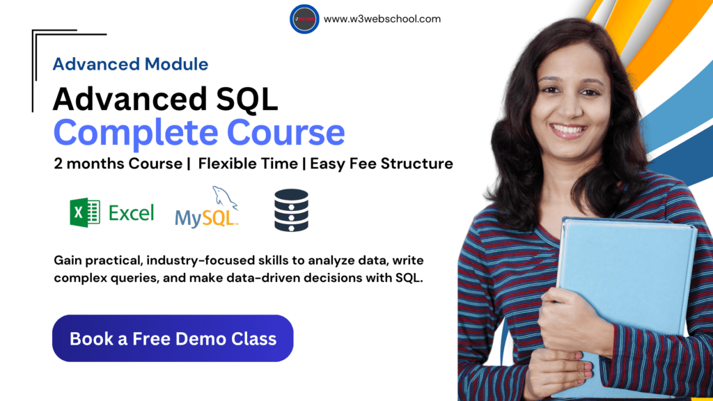 Advanced SQL Course In Kolkata | 100% Student Support
