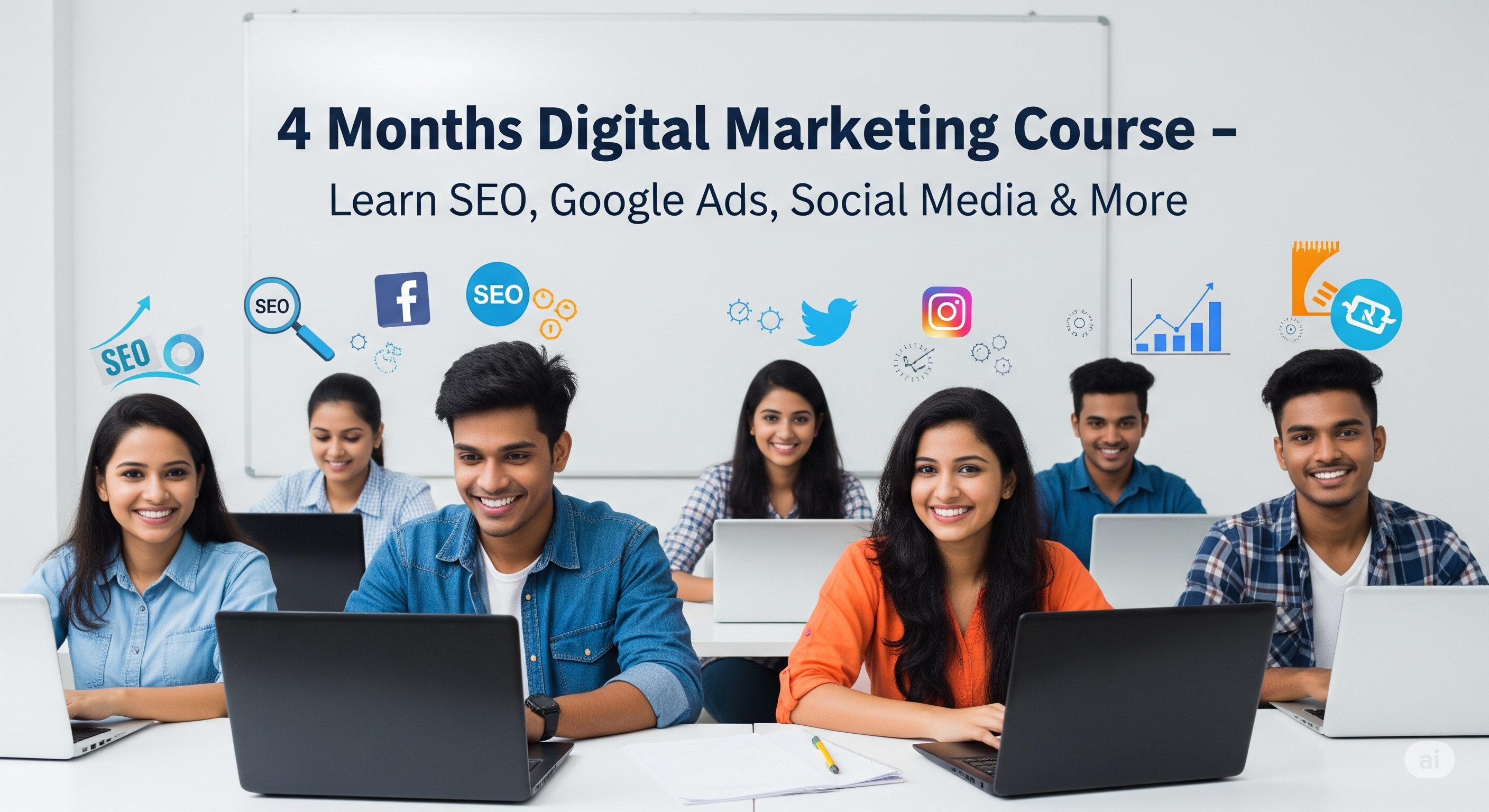 4 Months Digital Marketing Course