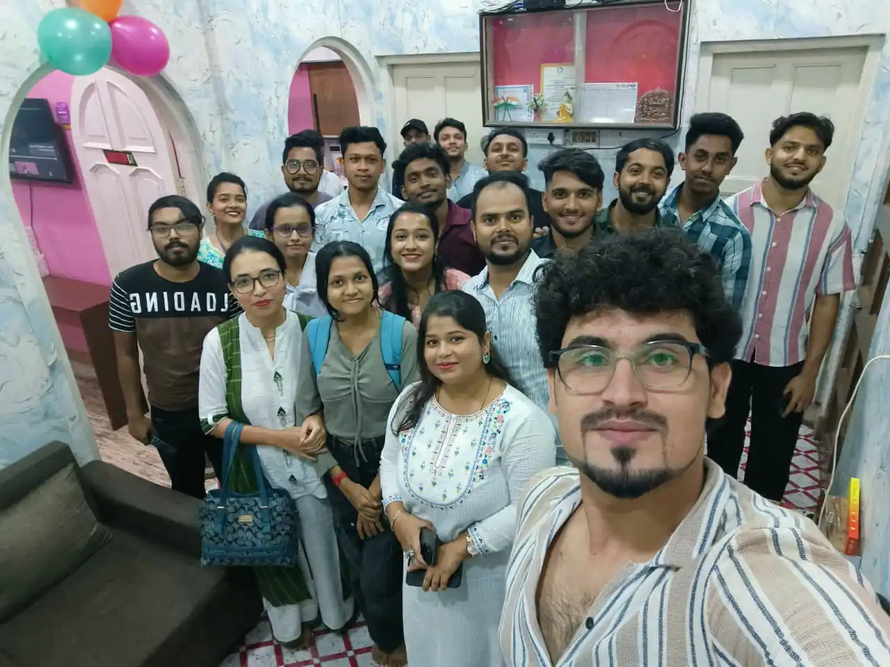 cover W3 Web School placement support team with digital marketing students in Kolkata
