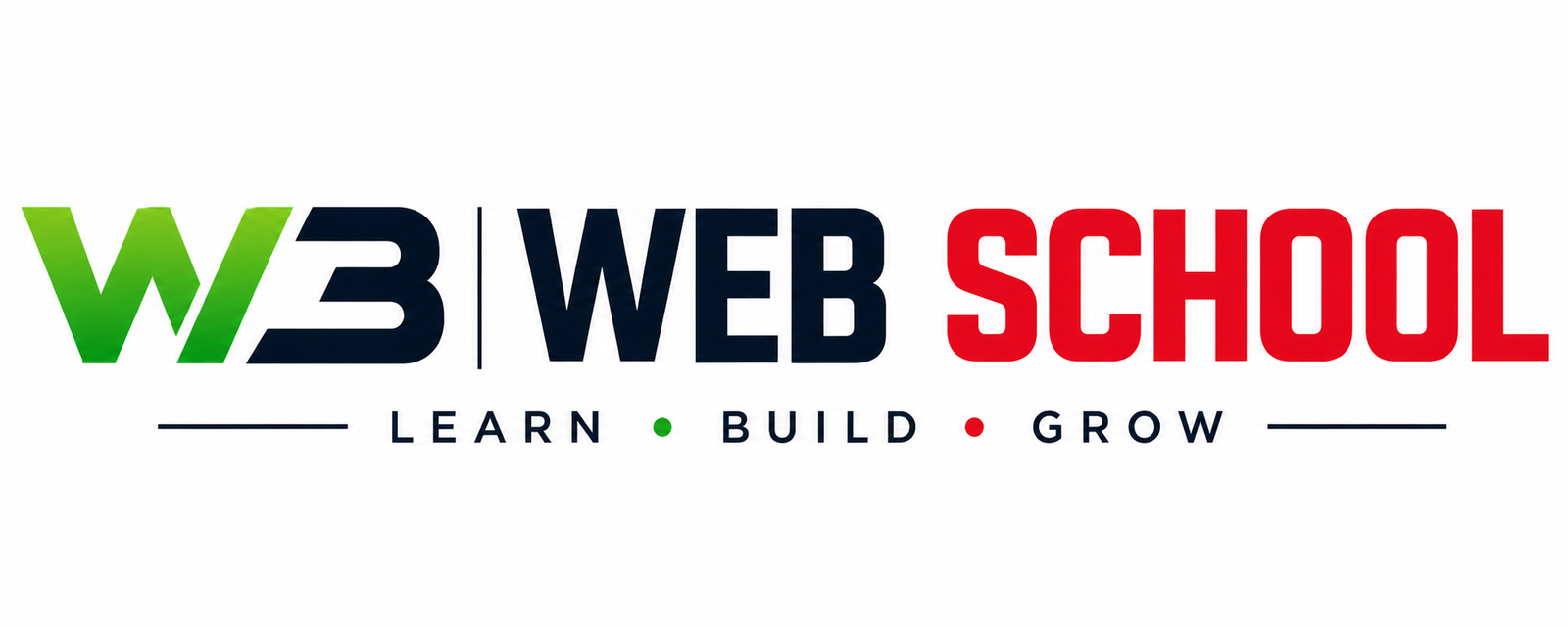 W3 Web School Logo