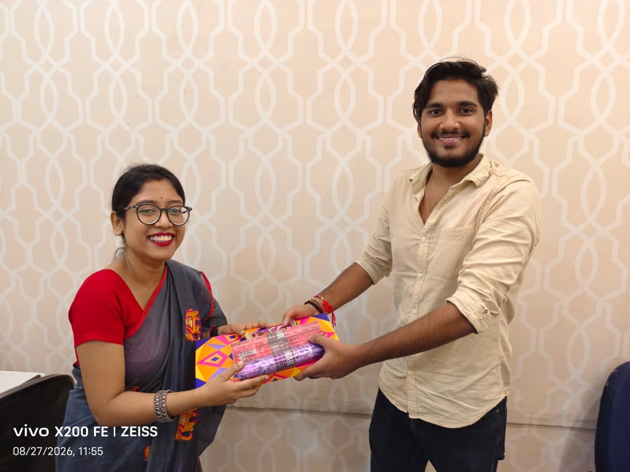 Raksha Bandha 2026 Picture 3 Students celebrating Raksha Bandhan at W3 Web School