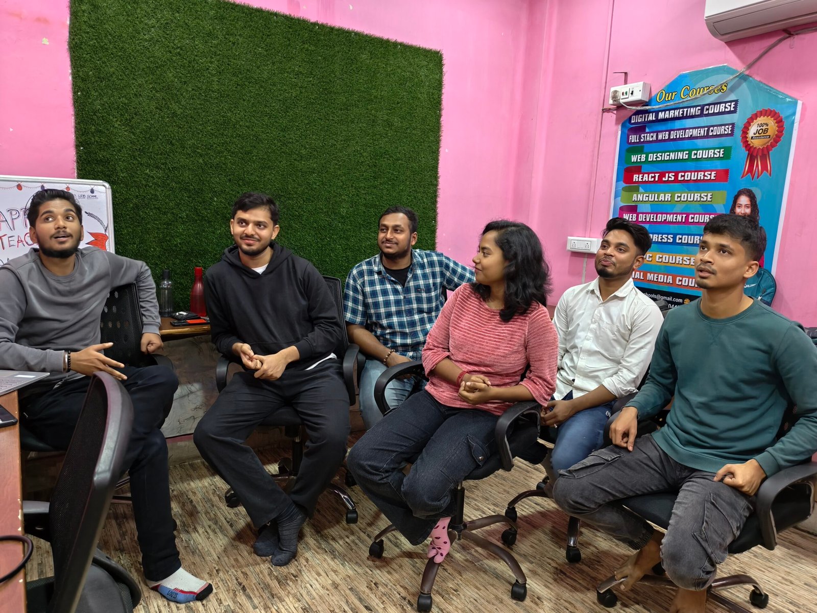 Digital marketing practical training at W3 Web School