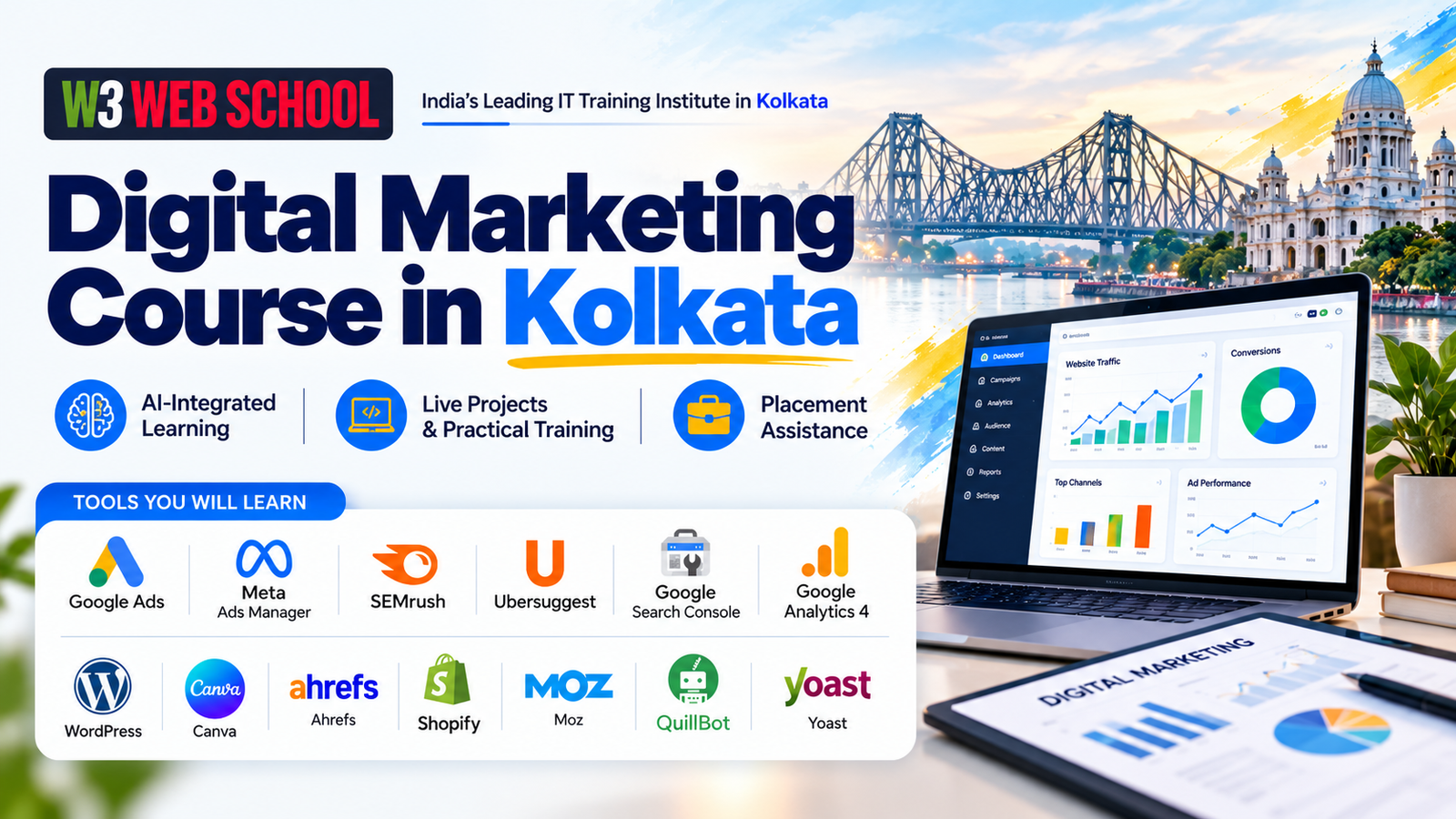 Digital Marketing Course in Kolkata - W3 Web School Digital Marketing Course in Kolkata - W3 Web School