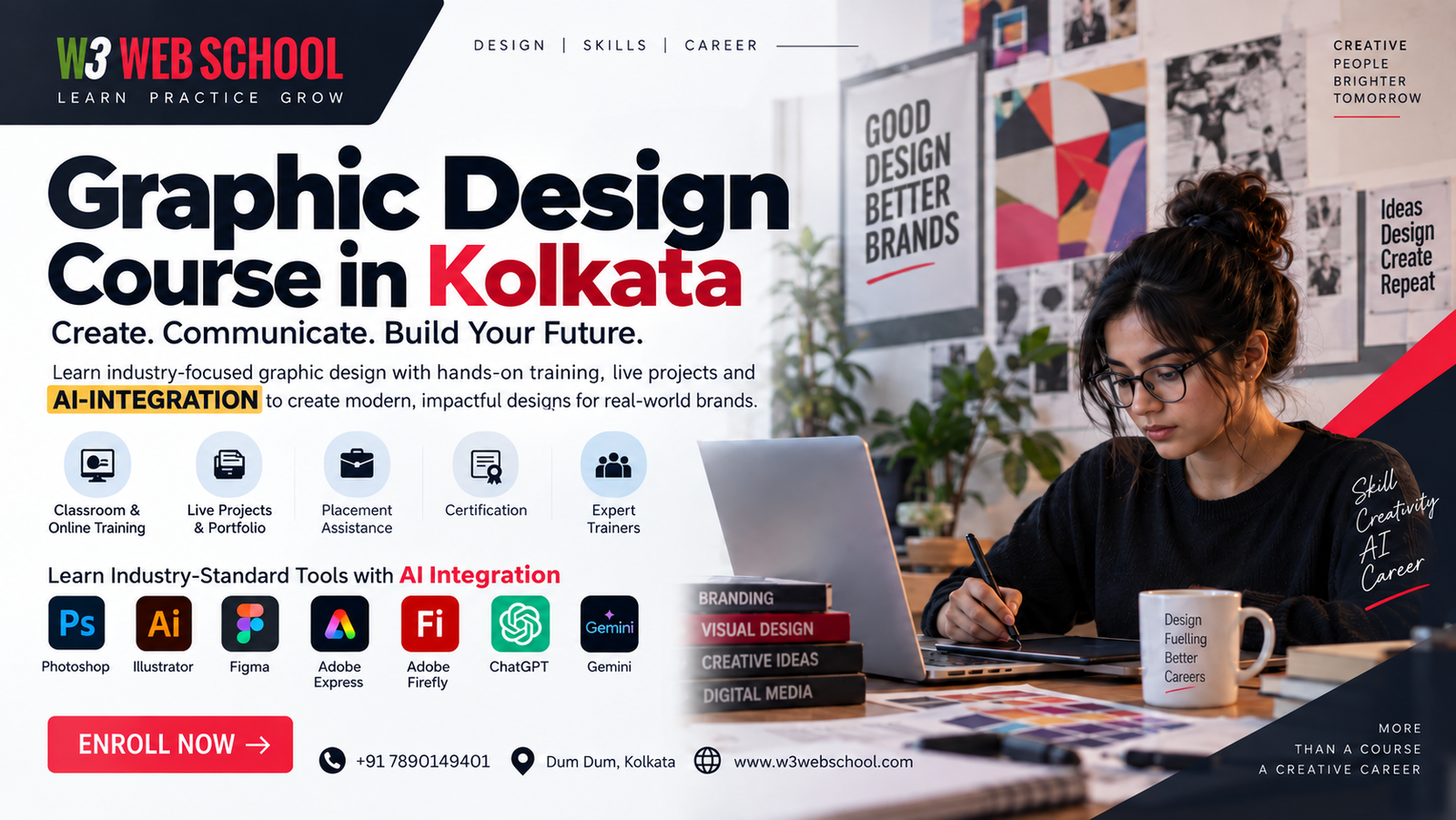 Graphic Design Course in Kolkata - W3 Web School